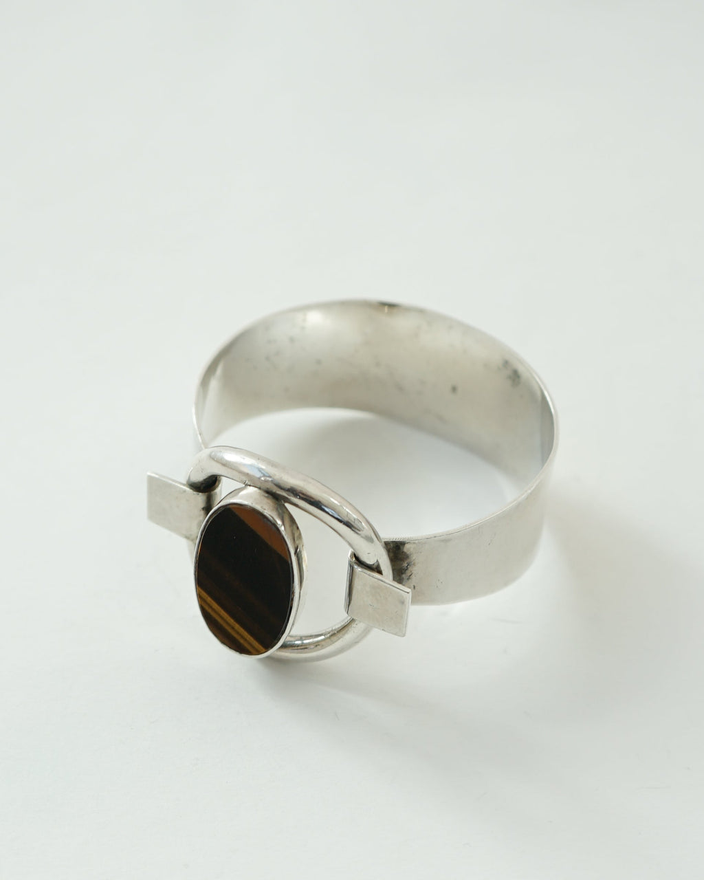Silver Bracelet w/ Tigereye