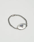 Silver Royal Canadian Air Force Locket Chain Bracelet