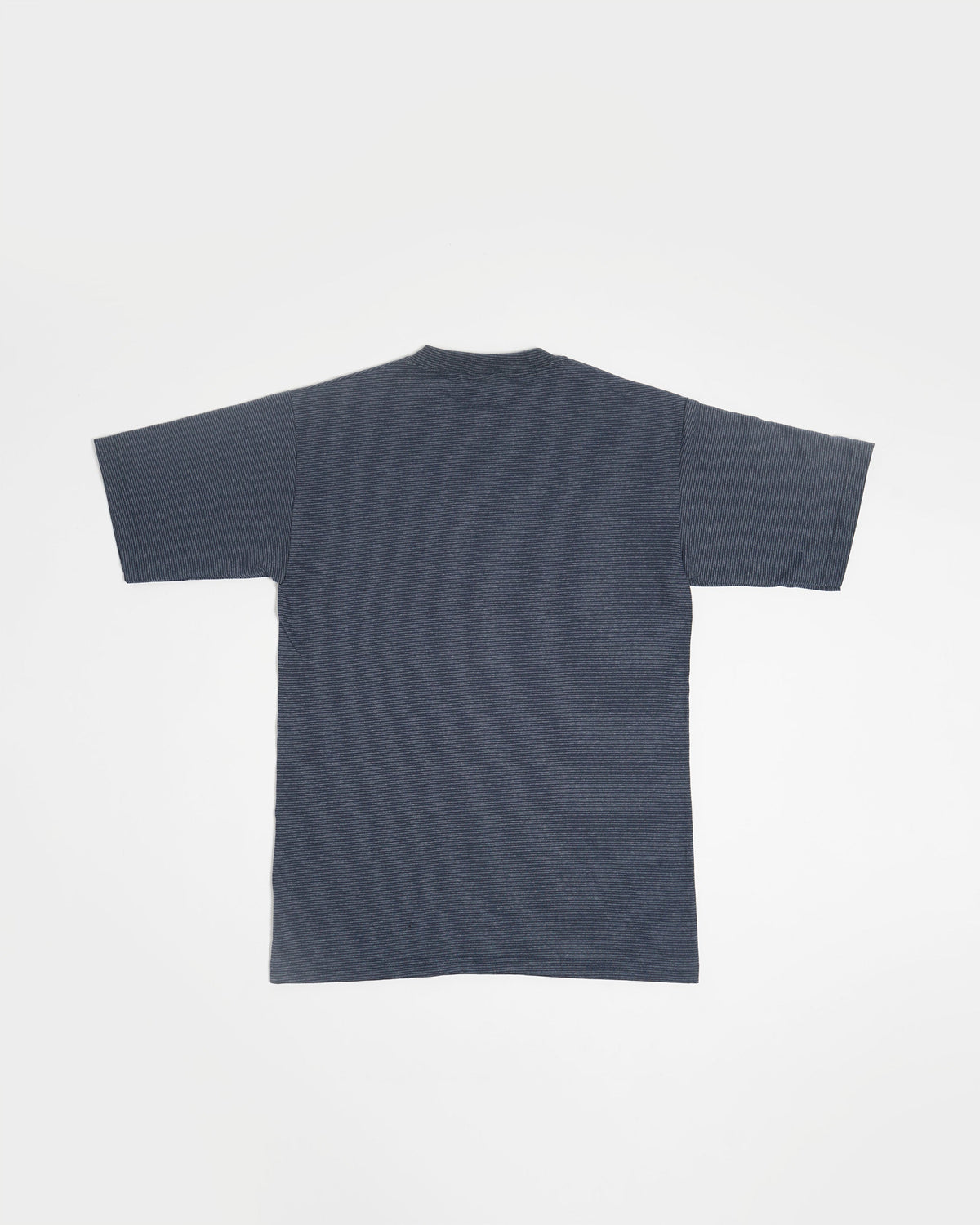 Micro Stripe T-shirt / Dark Blue