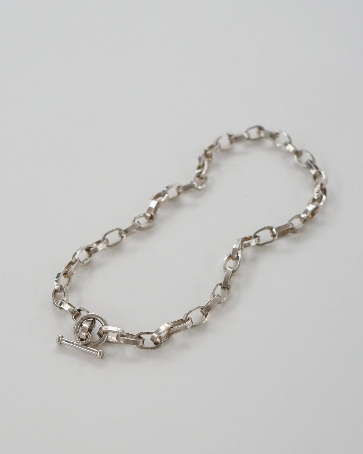 Silver Paperclip Chain Necklace