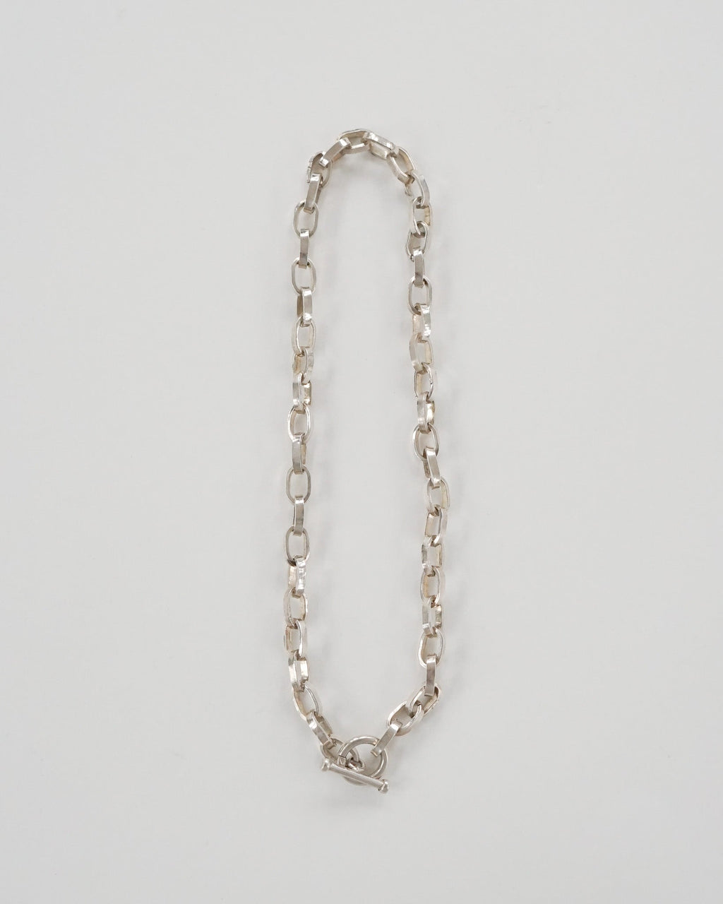 Silver Paperclip Chain Necklace