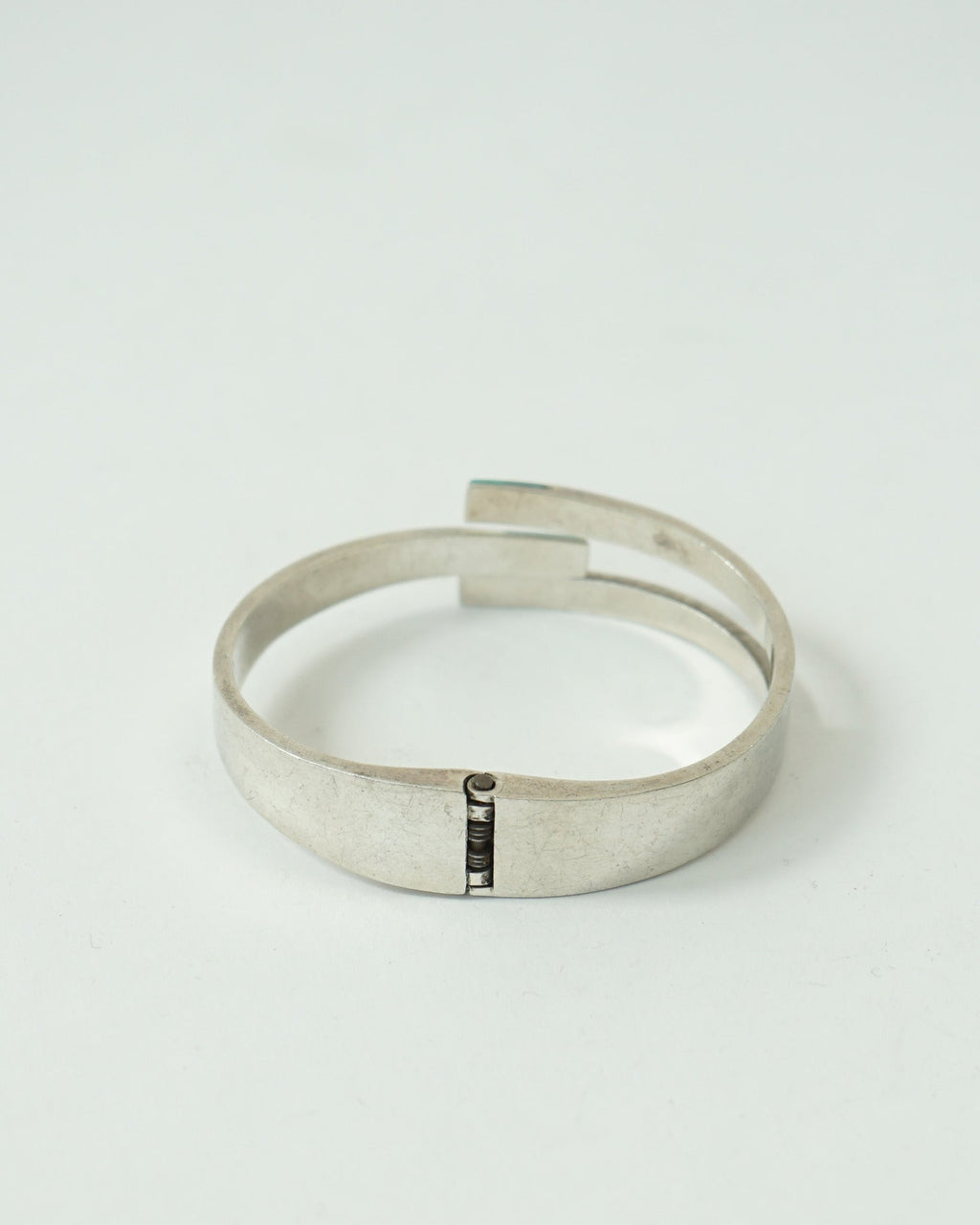 Silver Bracelet w/ Malachite