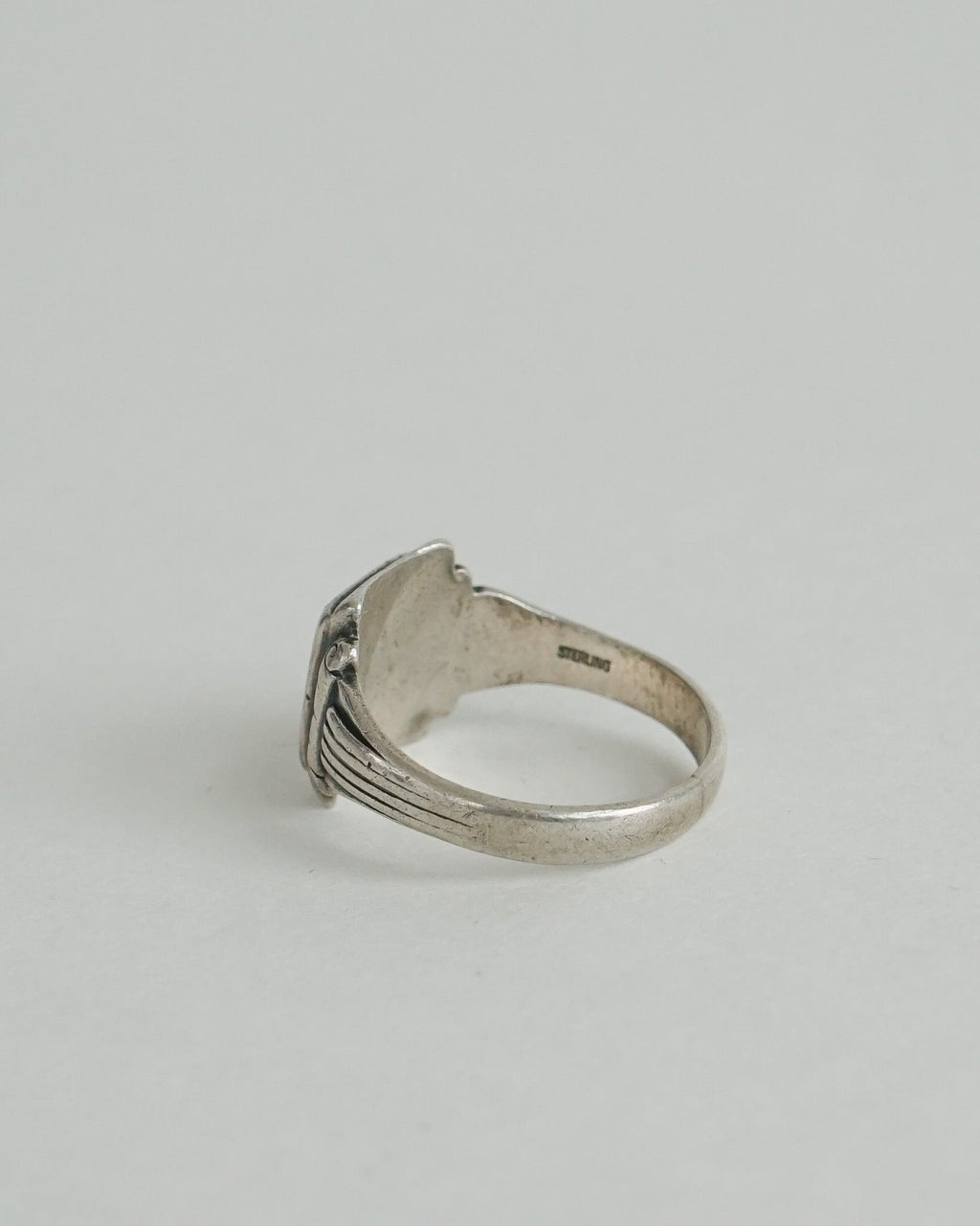 Silver Lions Club International Ring / size: 13