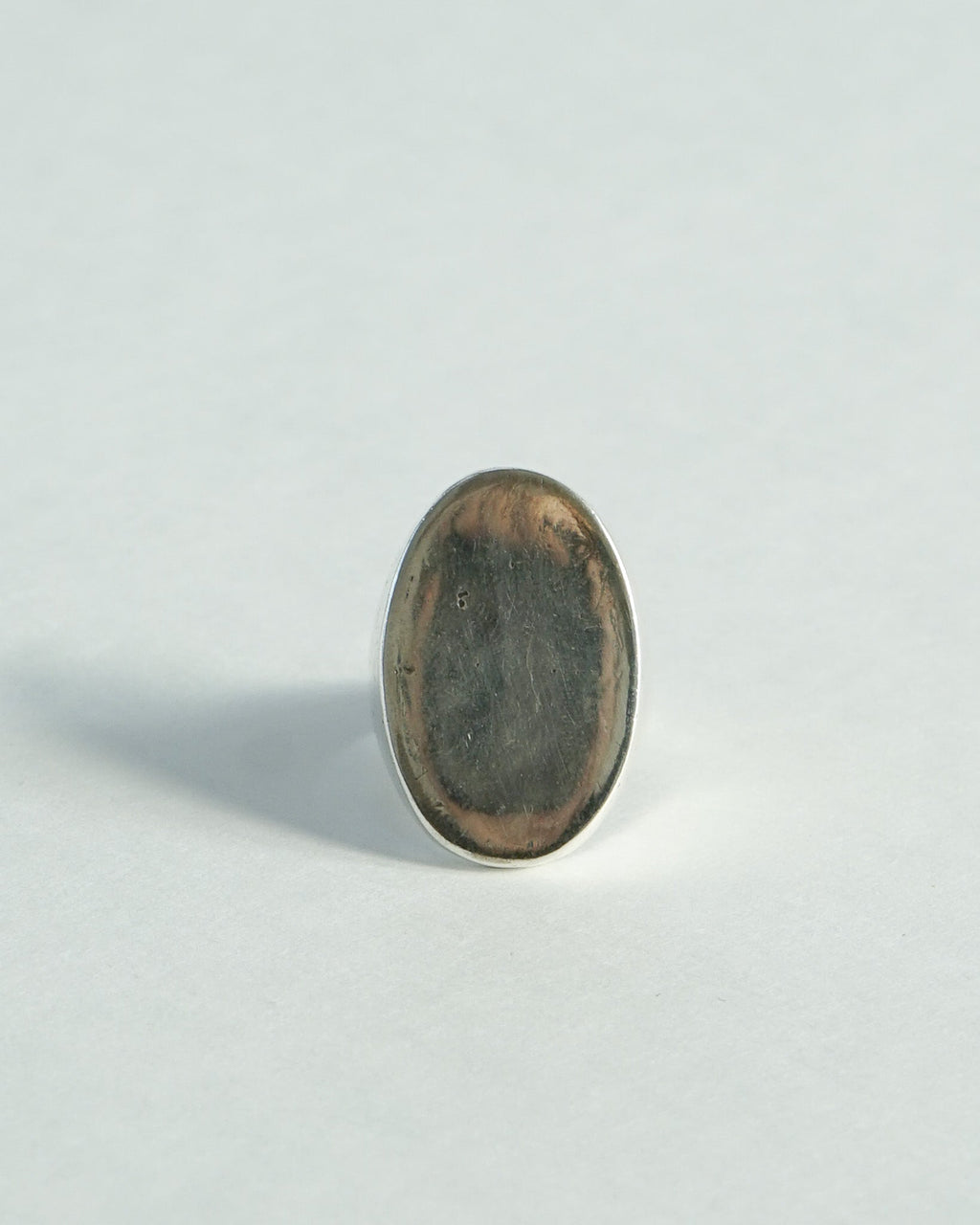 Silver Signet Ring / size: 12