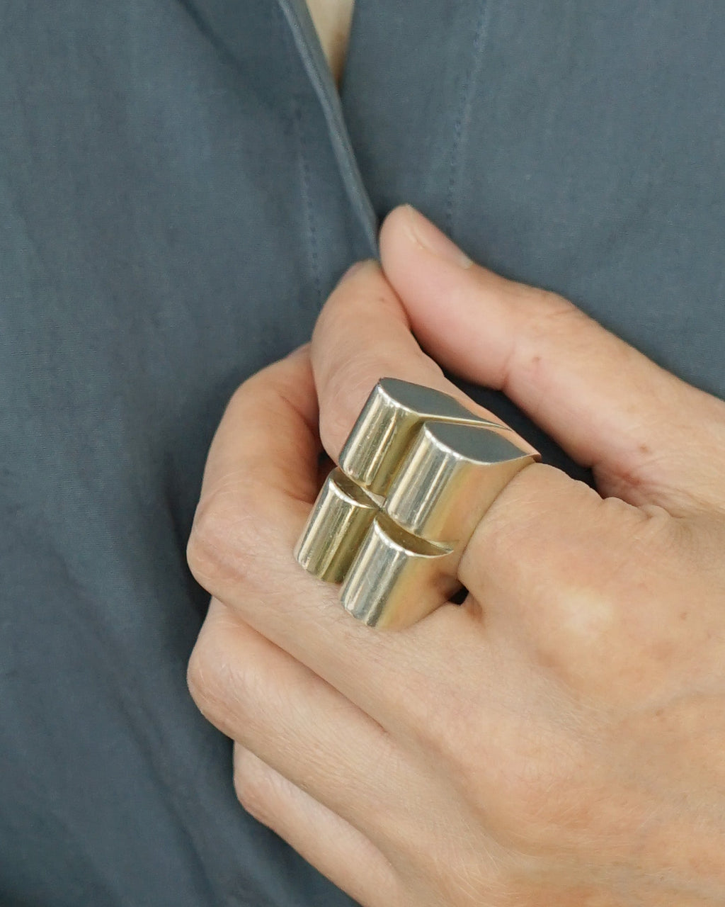 Silver Ring / size: 6.5