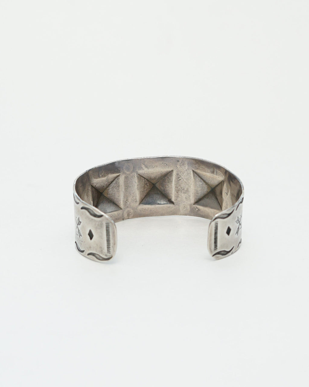 Silver Native American Cuff Bracelet