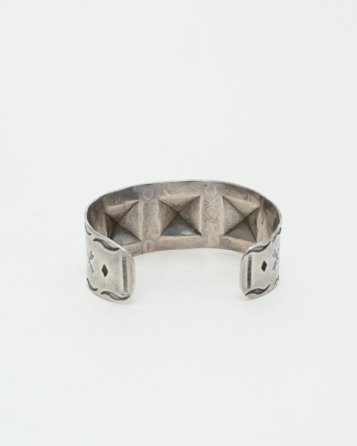 Silver Native American Cuff Bracelet