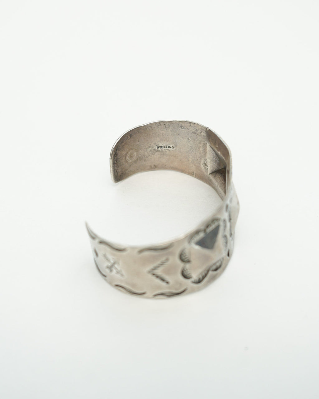 Silver Native American Cuff Bracelet