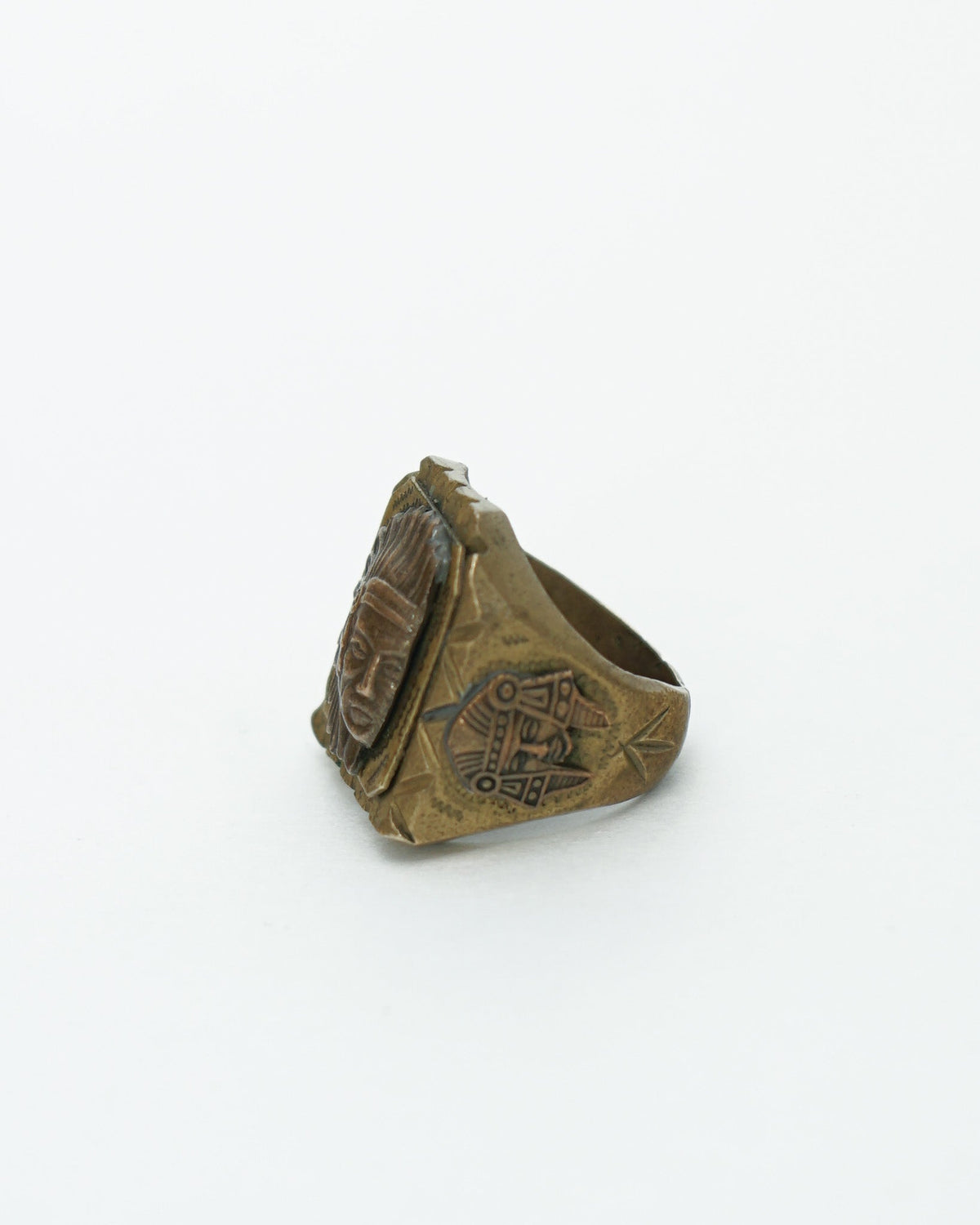 Mexican Biker Ring / Size: 9