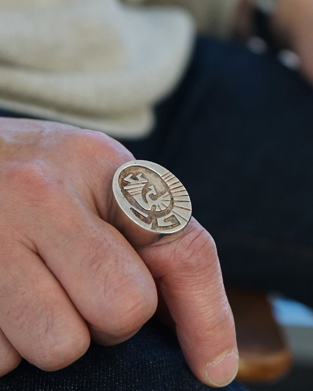 Silver Ring / size: 11.75