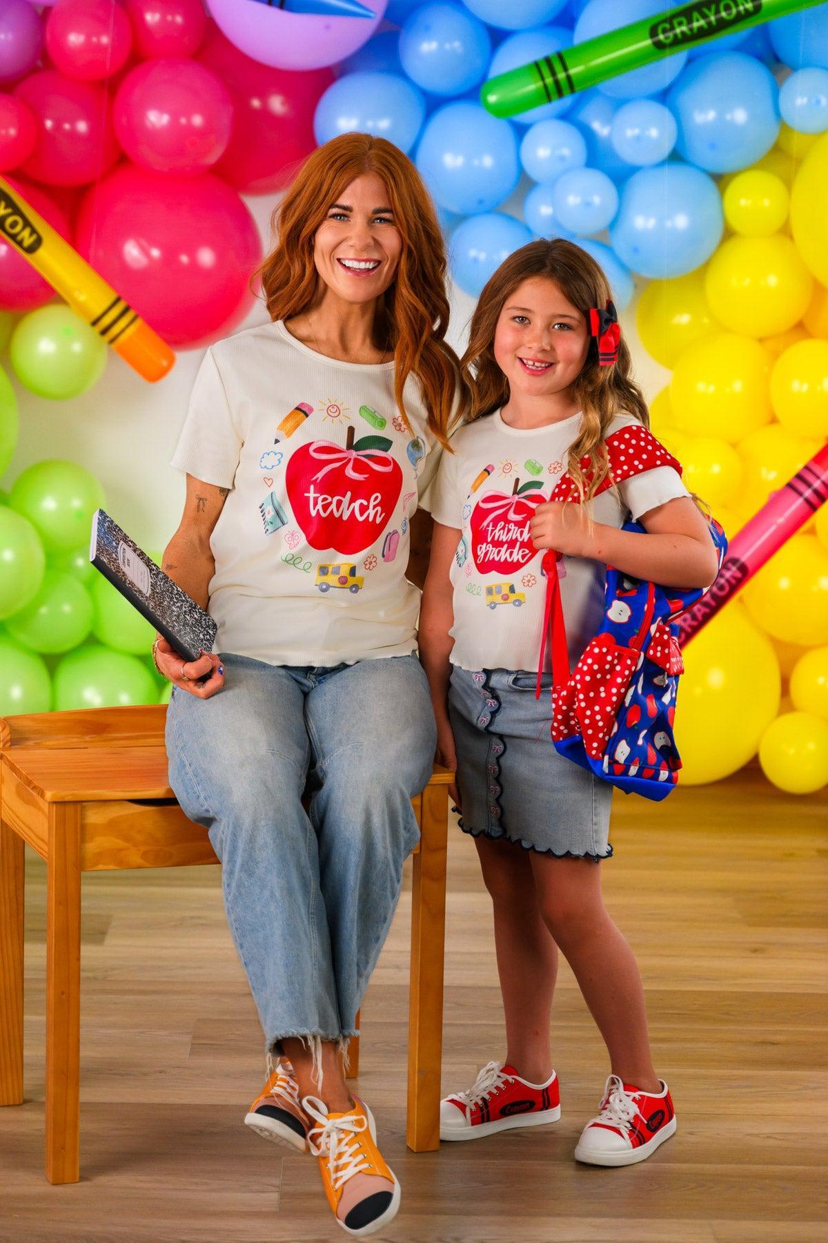 "Teach" Apple Top