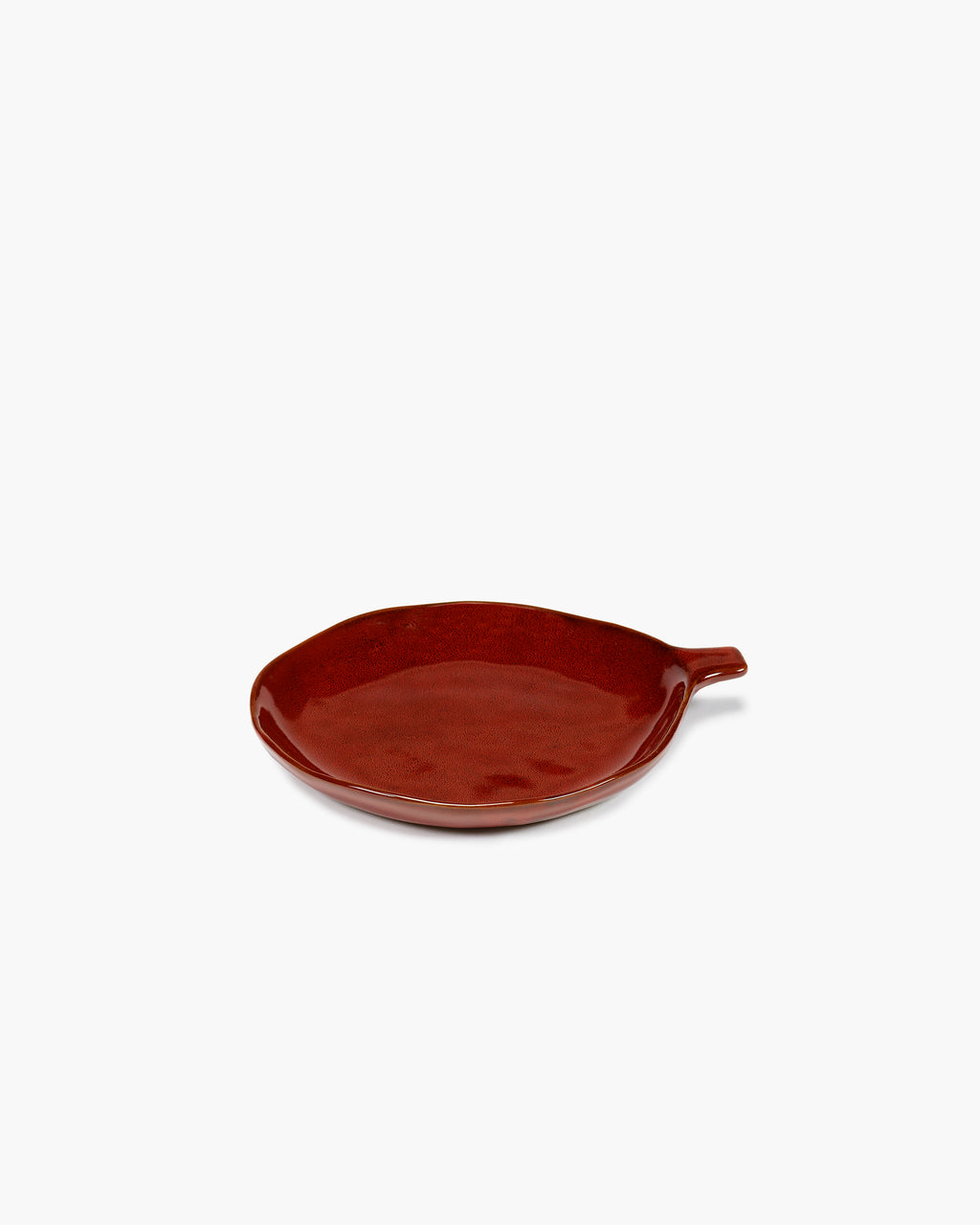 Marie Michielssen / Plate with Handle / Venetian Red
