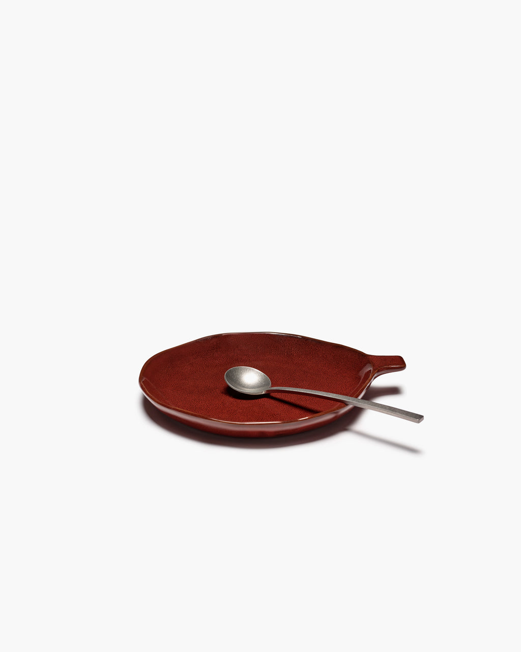 Marie Michielssen / Plate with Handle / Venetian Red