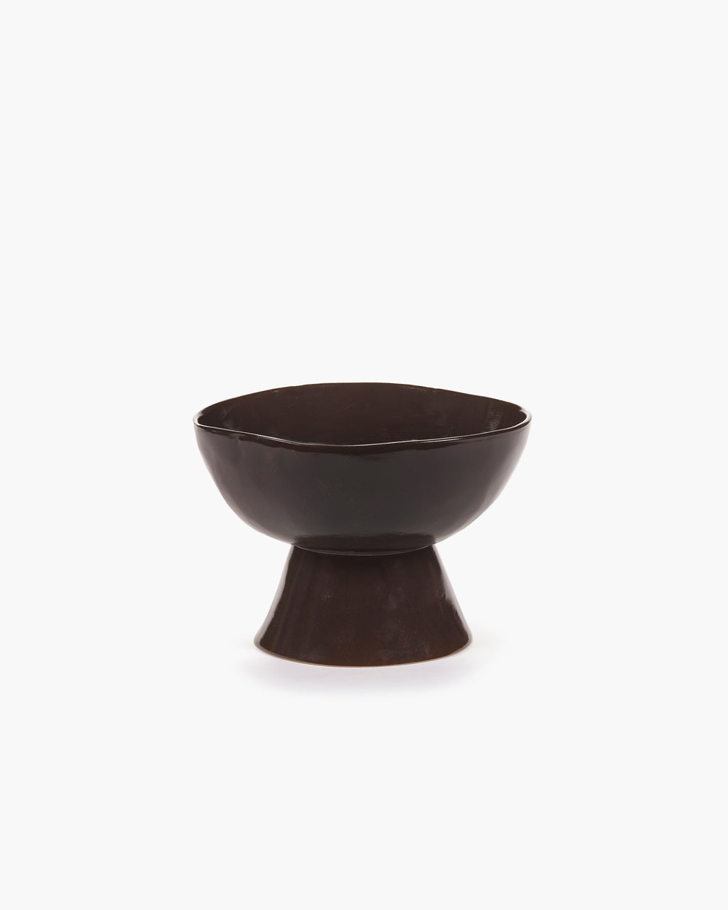 Marie Michielssen / High Bowl Large on Foot / Ebony