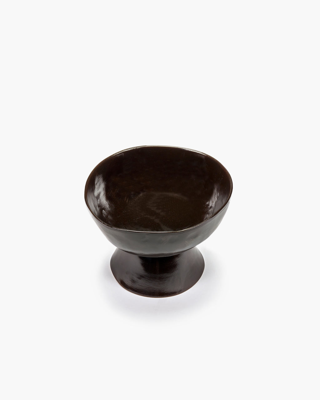 Marie Michielssen / High Bowl Large on Foot / Ebony