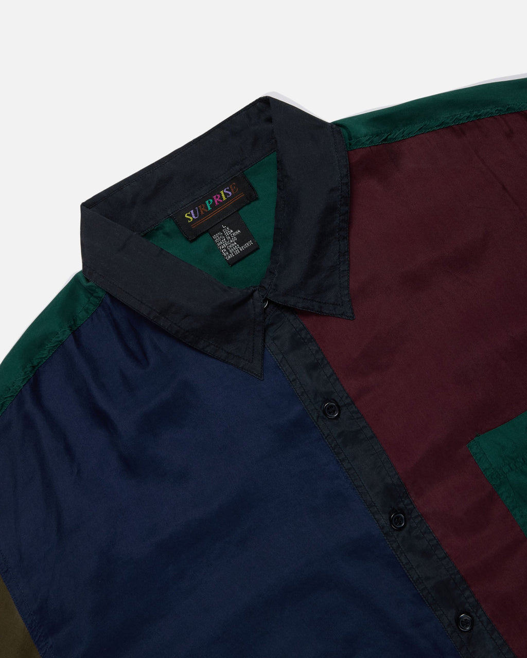 Silk Shirt Long Sleeve / Pattern A