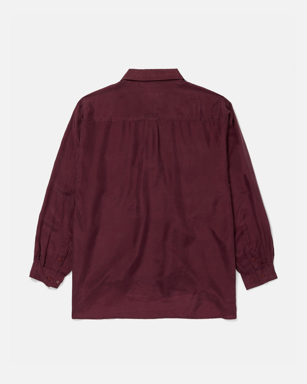Silk Shirt Long Sleeve / Vivid