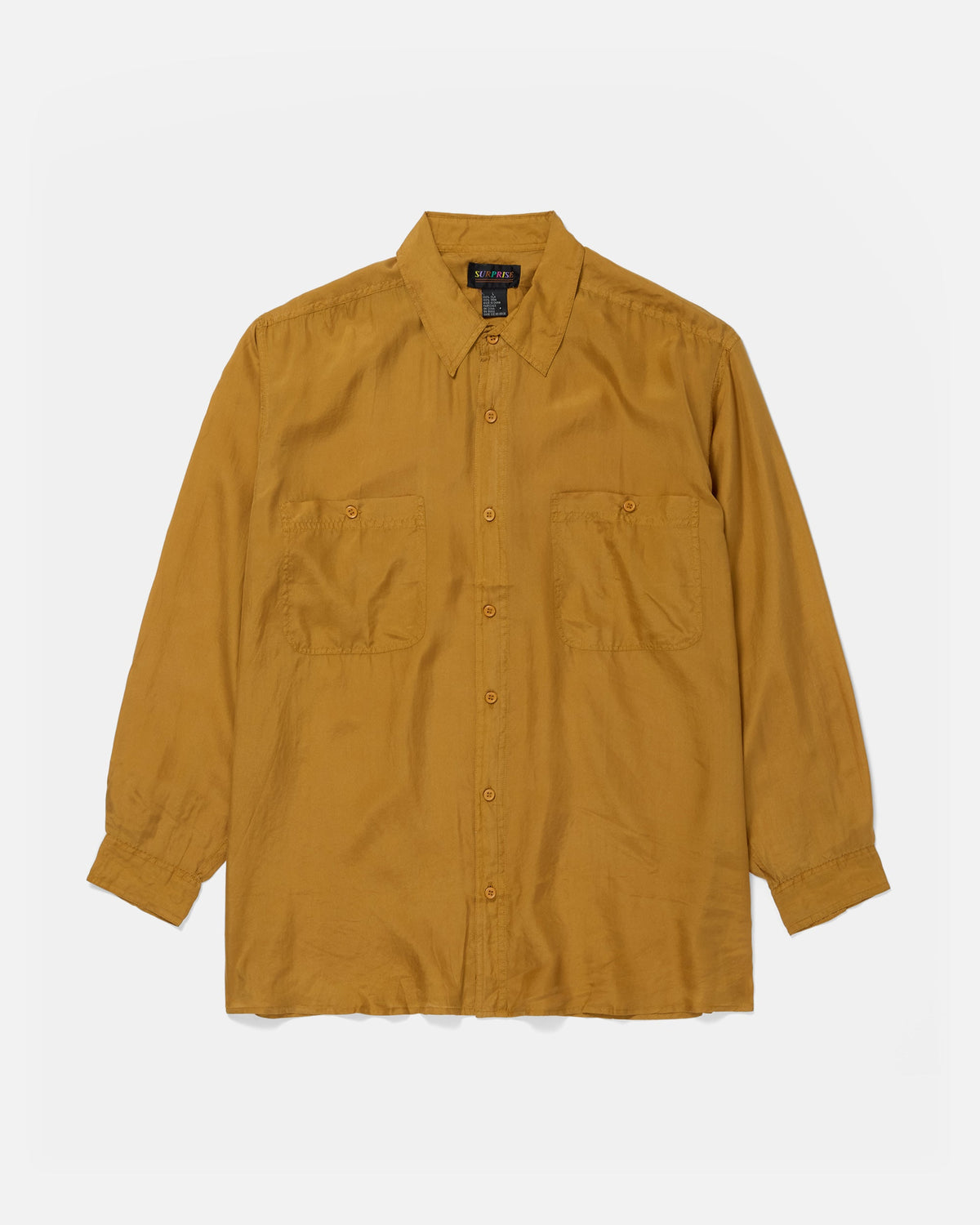 Silk Shirt Long Sleeve / Vivid