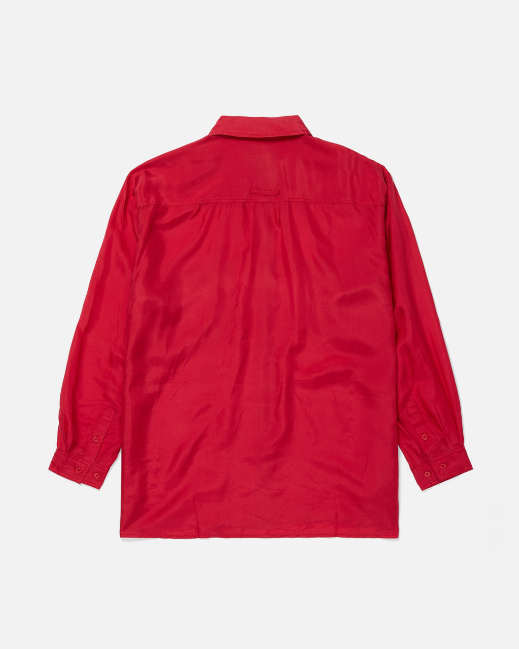 Silk Shirt Long Sleeve / Vivid