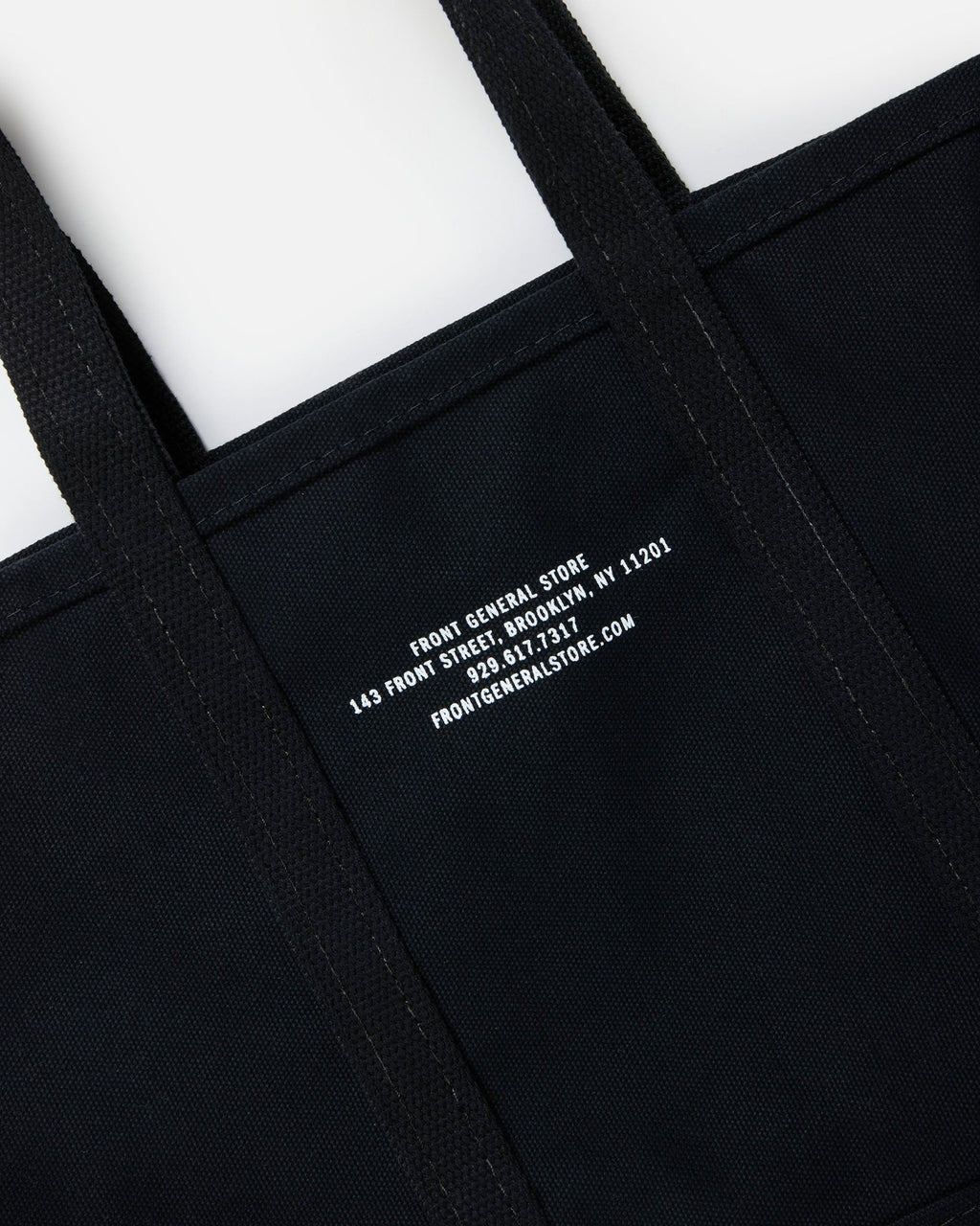 Canvas Tote Bag / Black