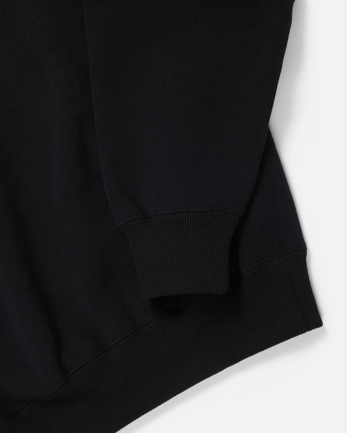 Loopwheel Crewneck Sweatshirt / Black