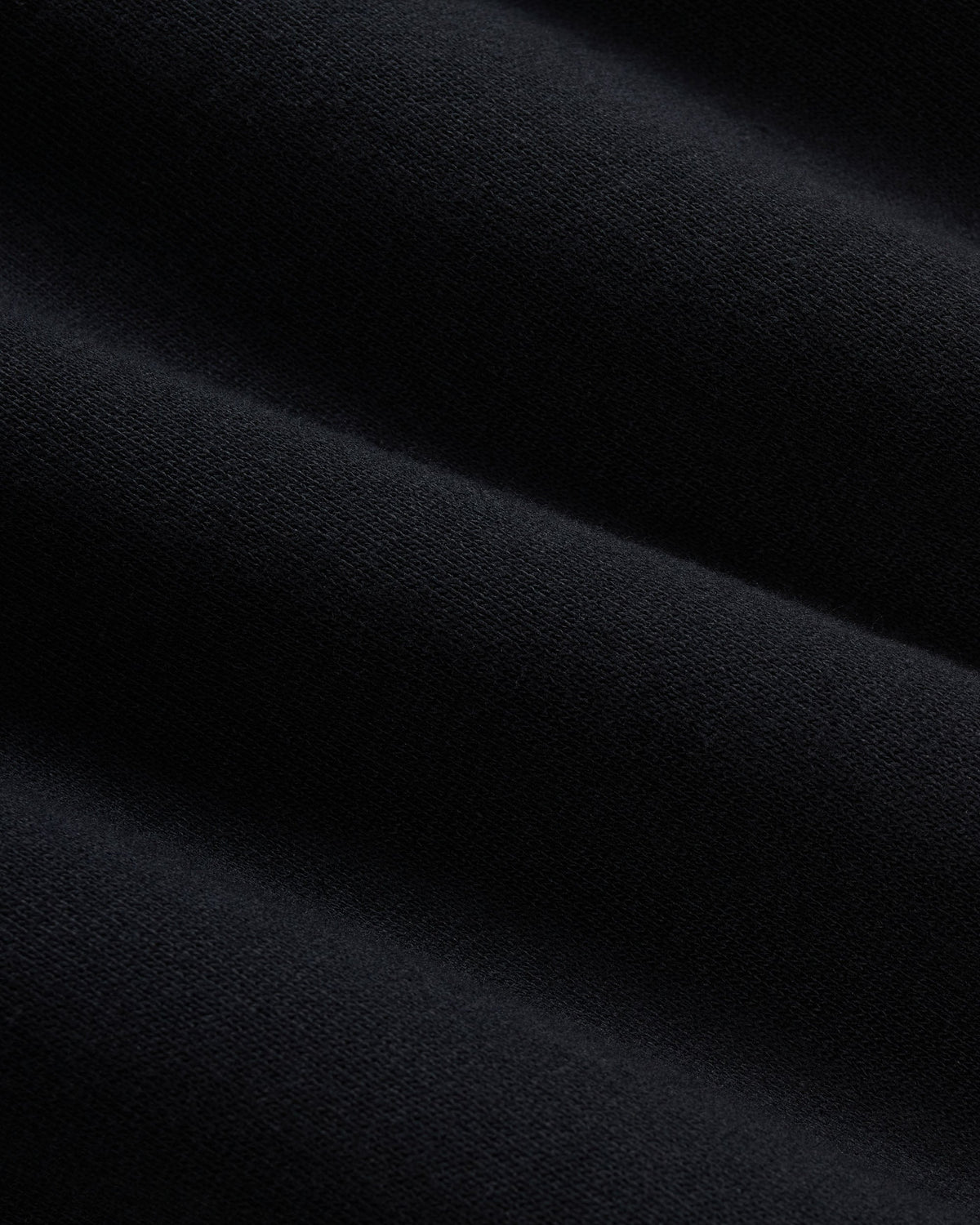 Loopwheel Crewneck Sweatshirt / Black