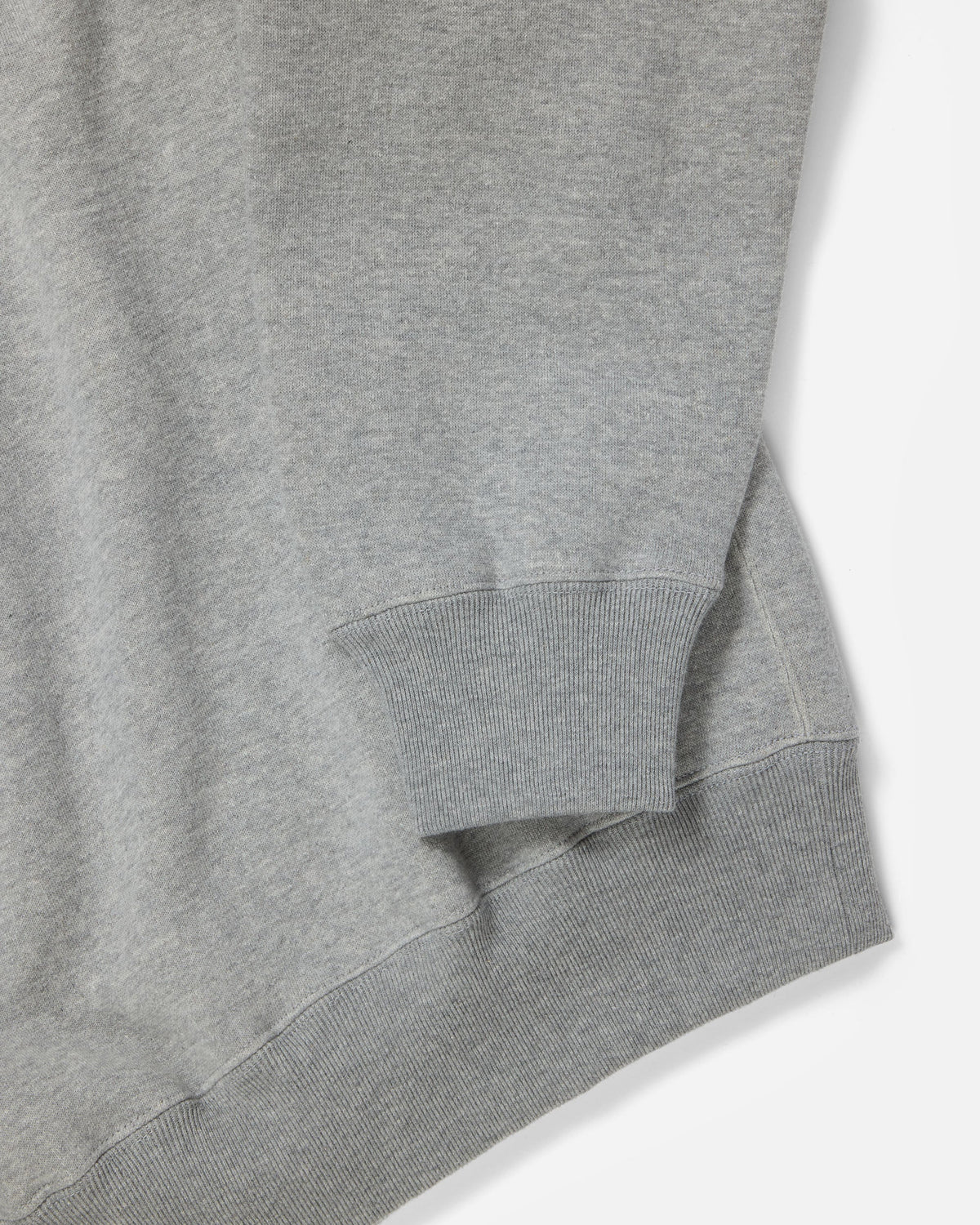 Loopwheel Crewneck Sweatshirt / Gray