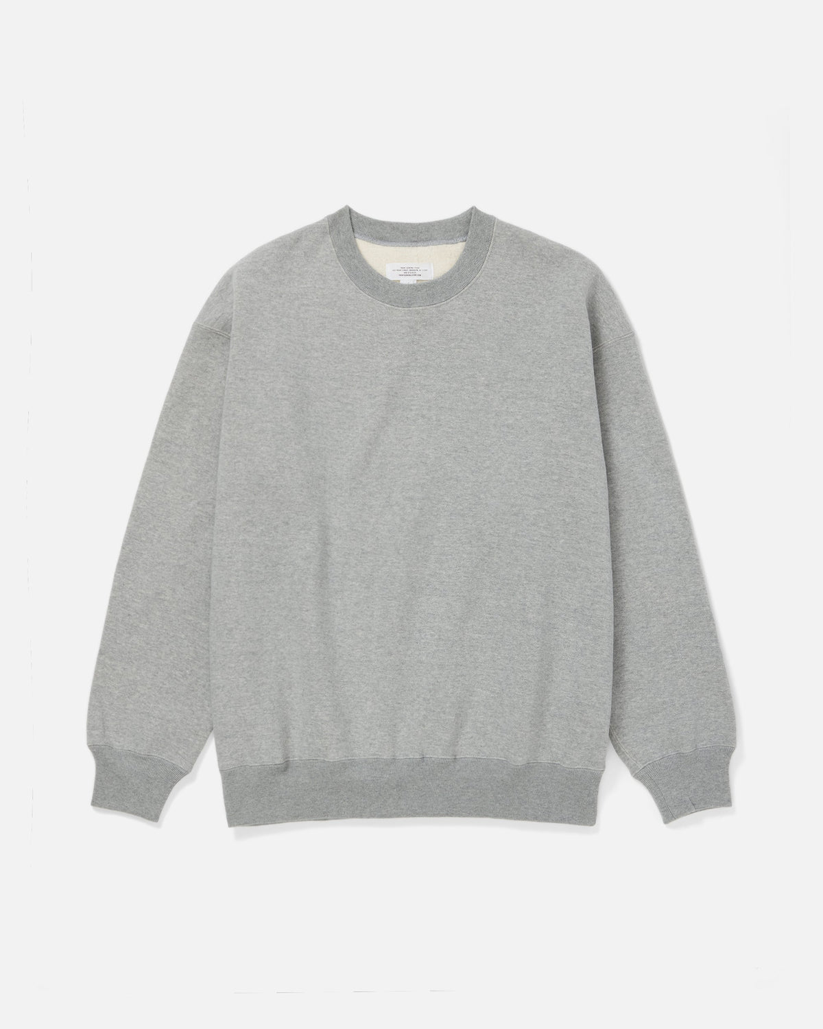 Loopwheel Crewneck Sweatshirt / Gray