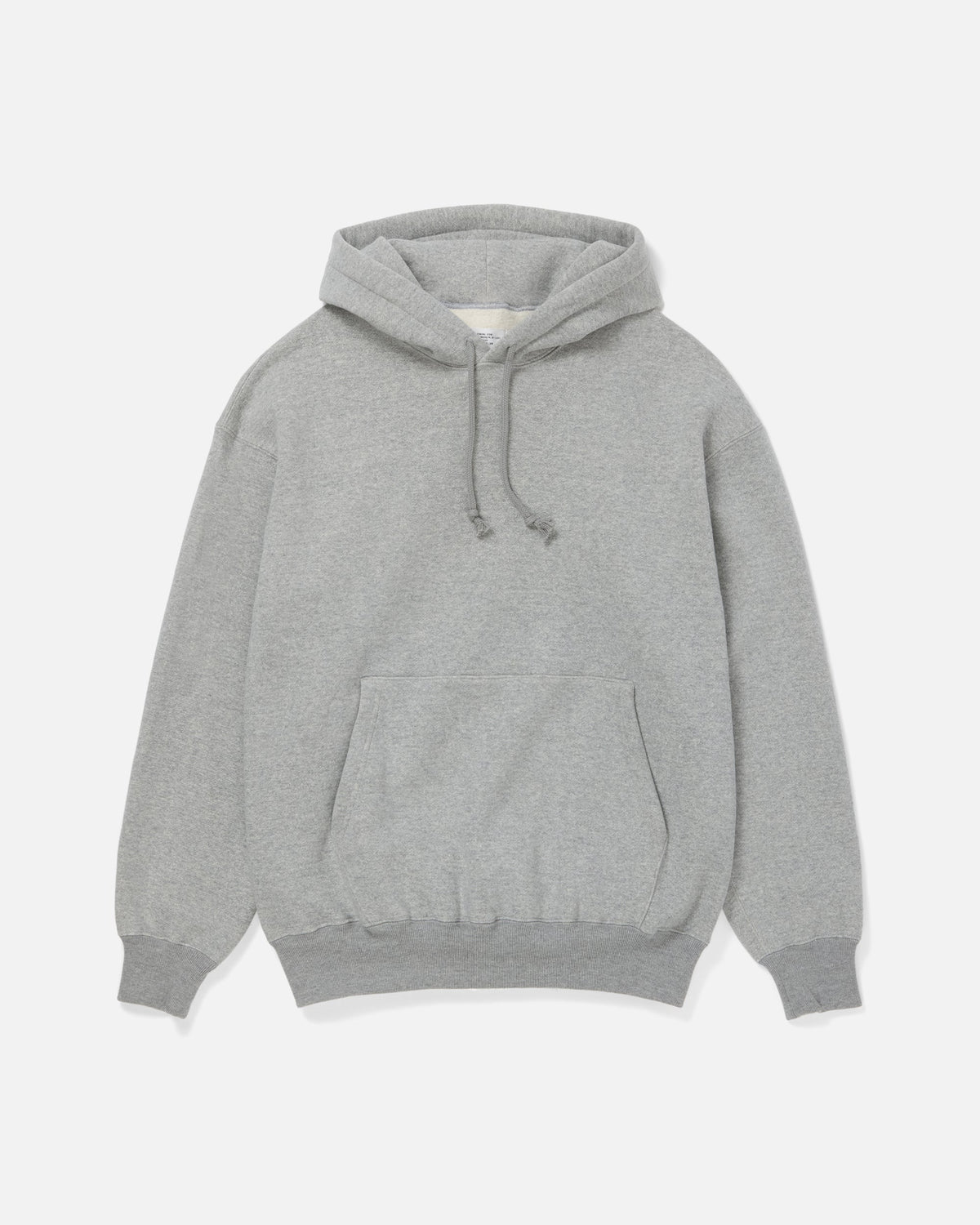 Loopwheel Sweatshirt Hoodie / Gray