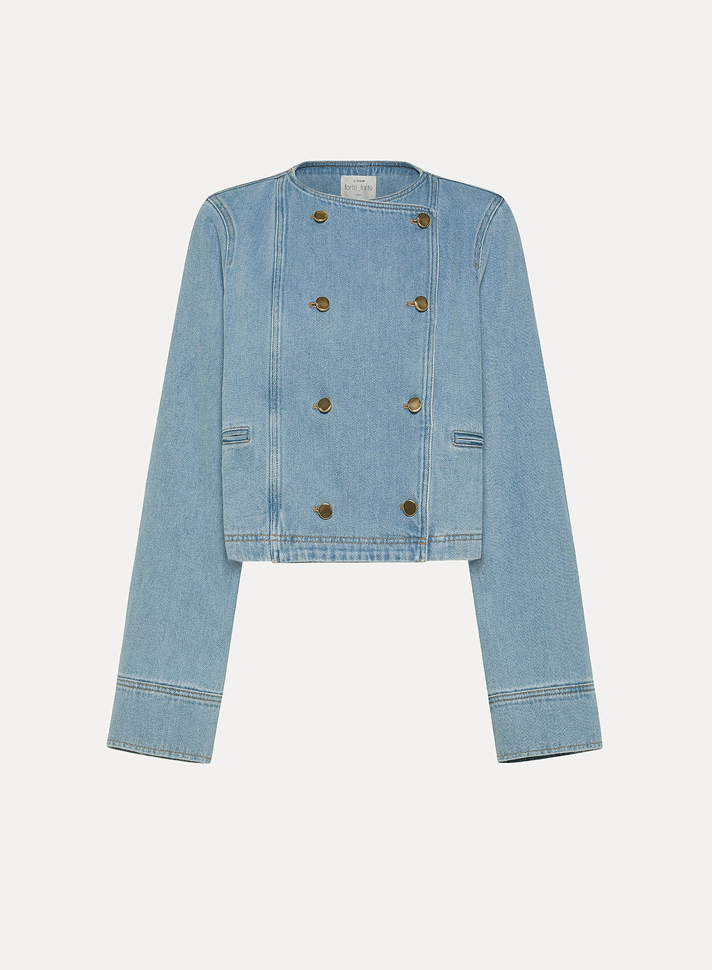 Forte Forte Denim Double Breasted Jacket