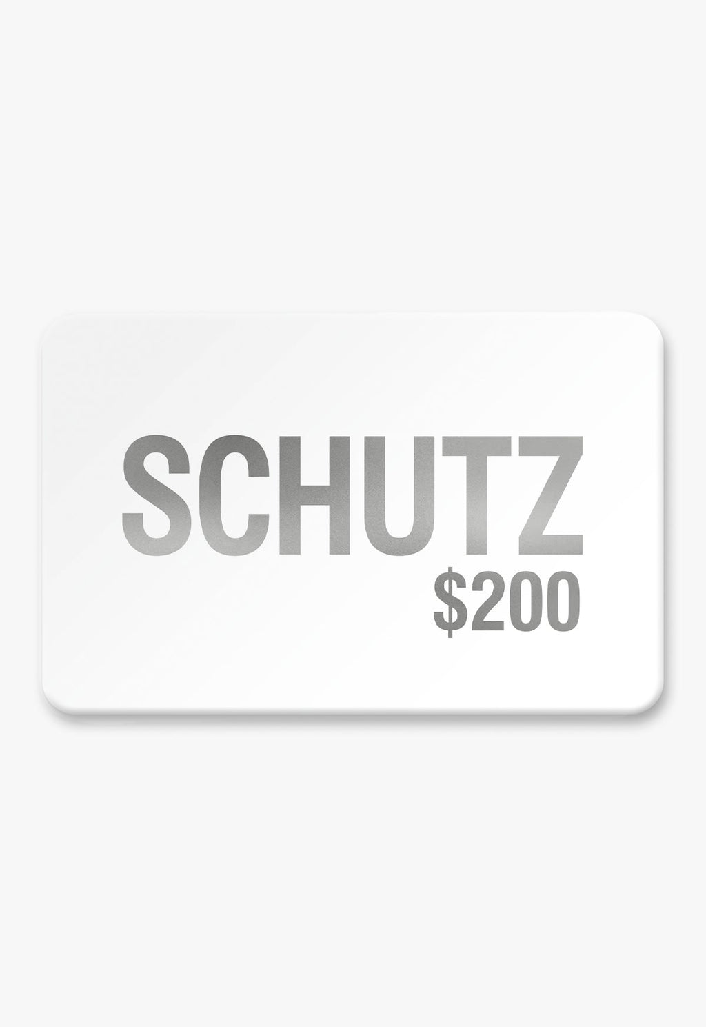 Schutz Gift Card