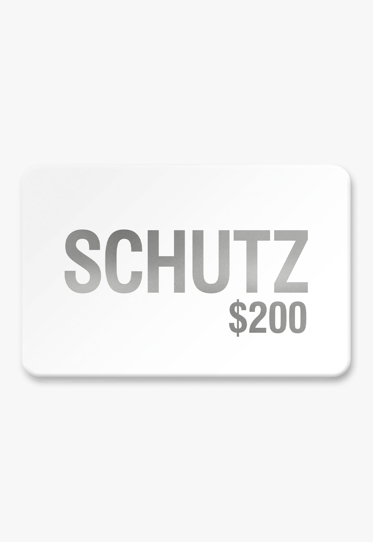 Schutz Gift Card