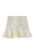 Ganni Satin Cloque Skirt
