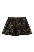 Ganni Metallic Cloque Circle Skirt