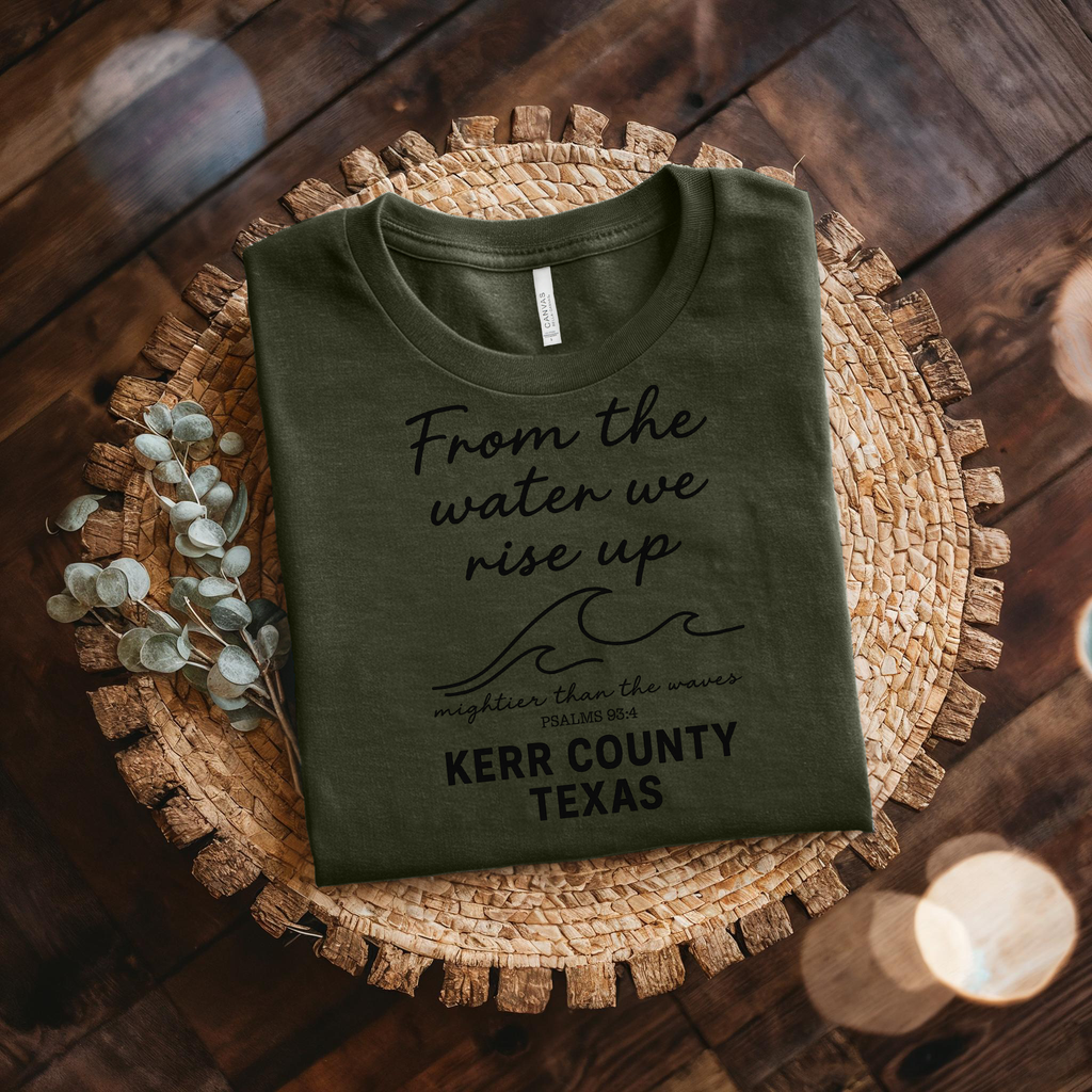 Retro Texas Strong God Bless Texas Print Sweatshirt