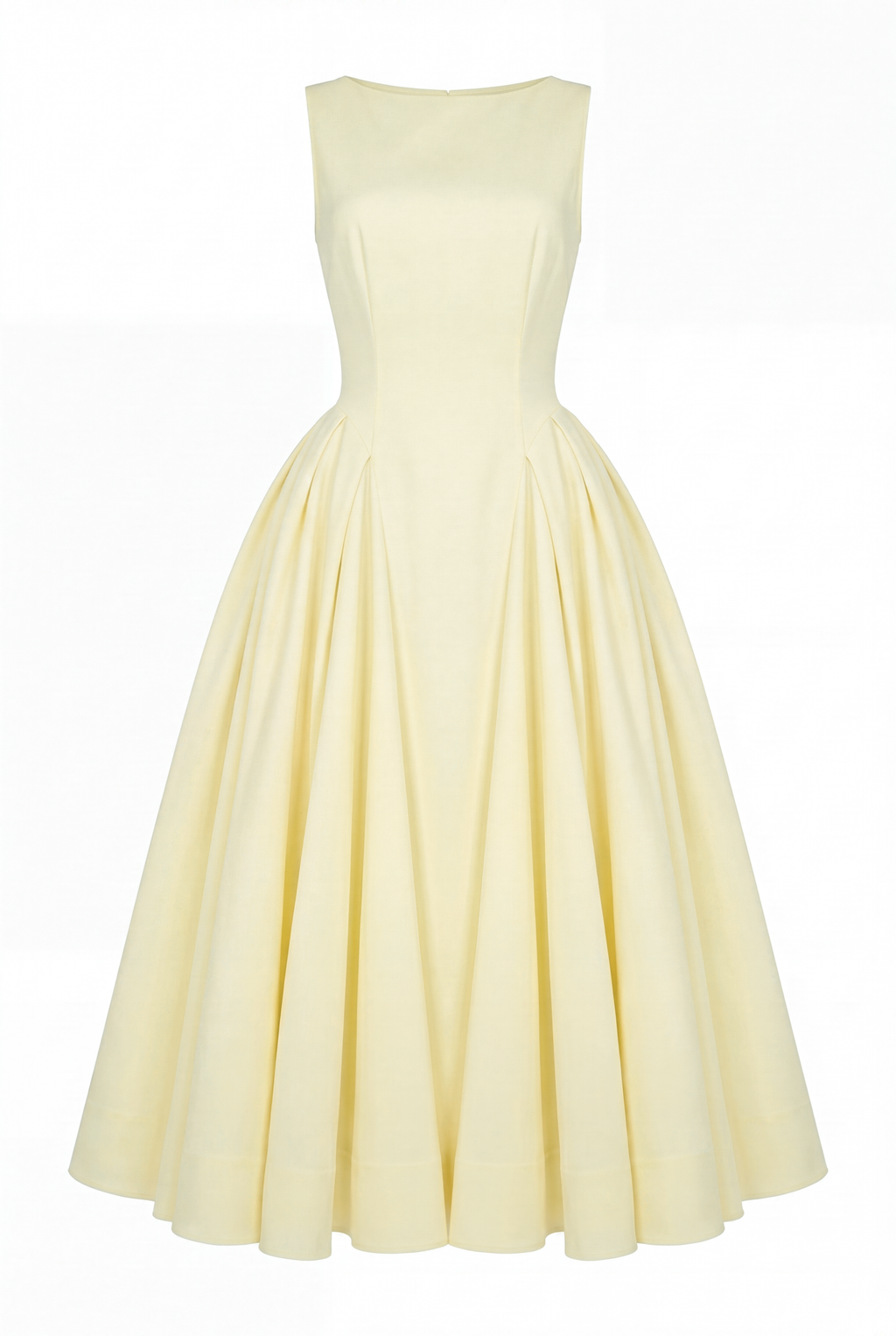 Chatsworth Woven Dress (Lemon)
