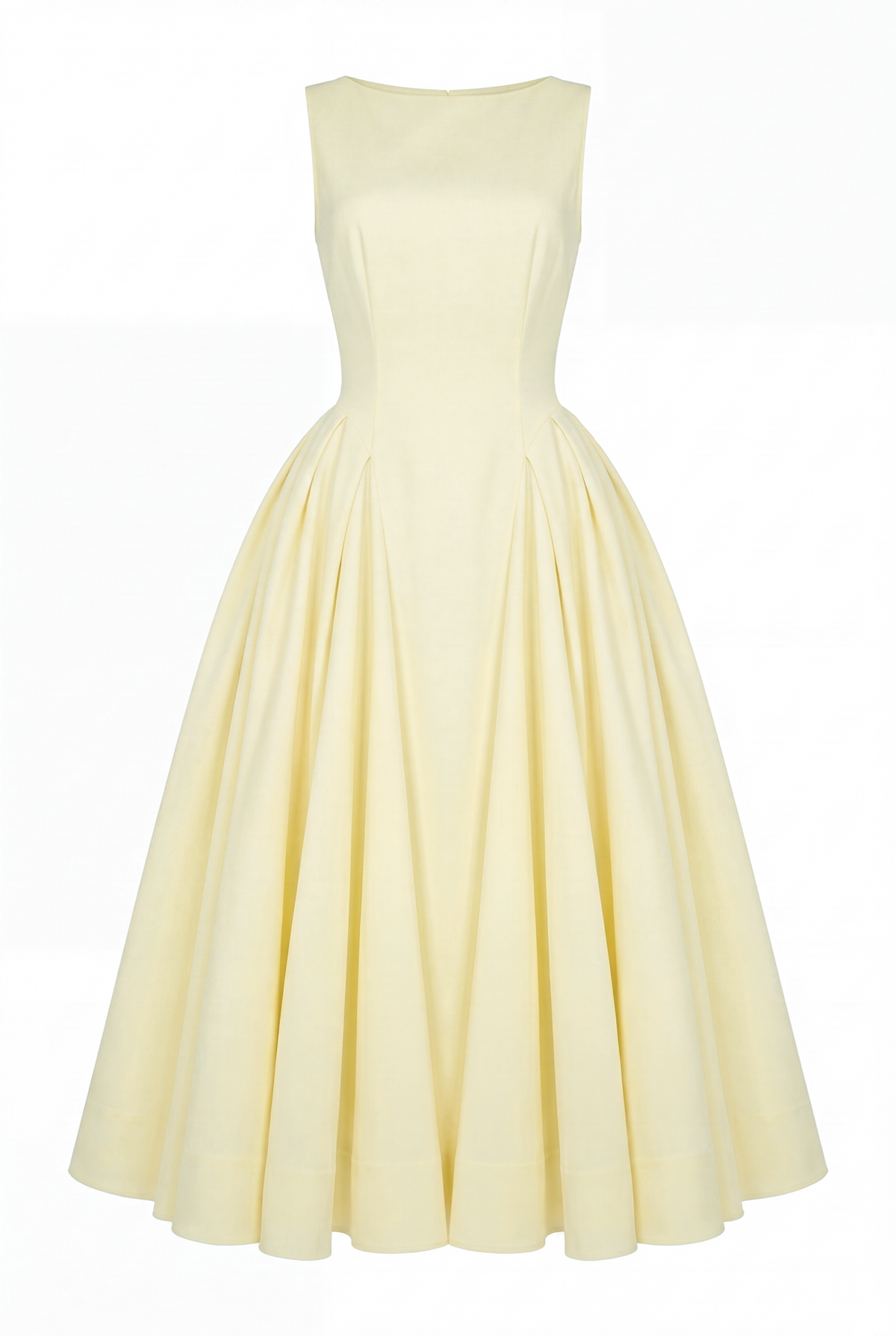 Chatsworth Woven Dress (Lemon)