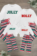 "Holly Jolly" Family Pajama Set