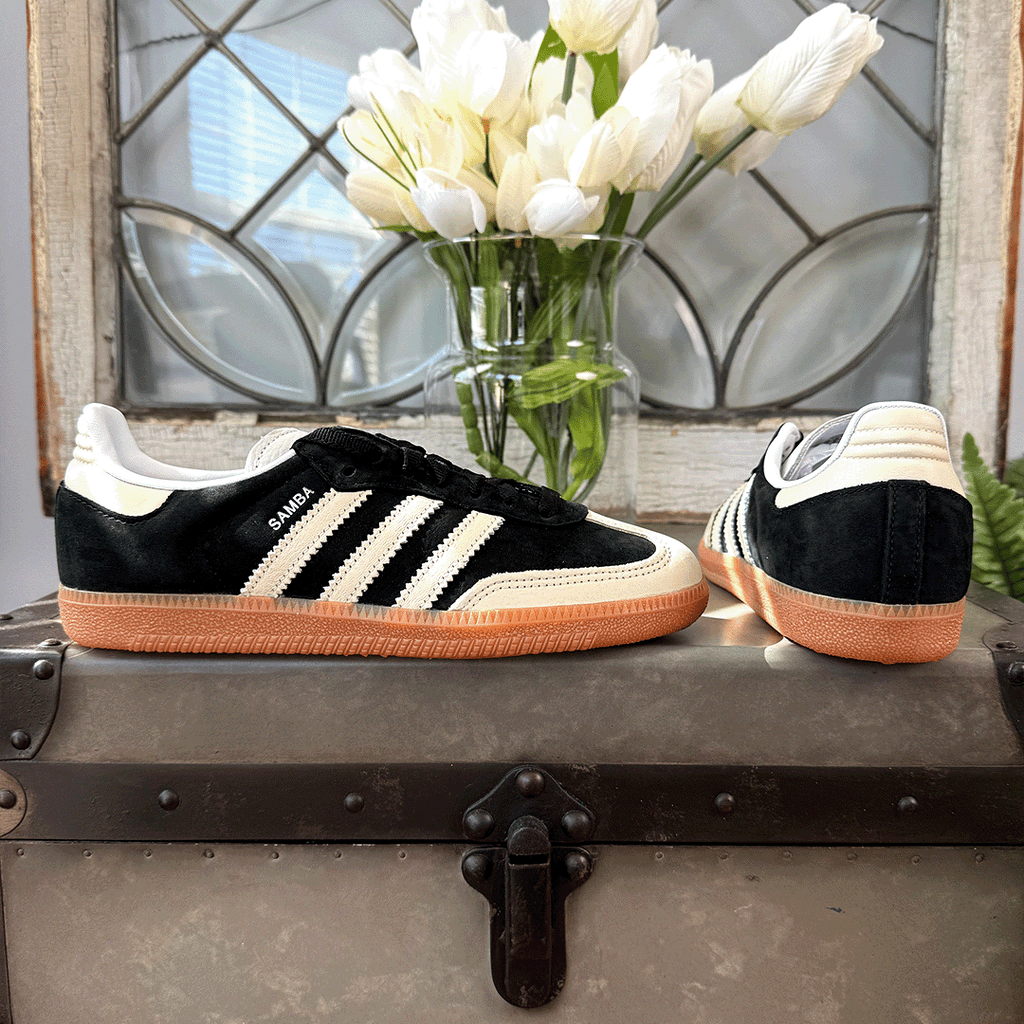 adidas Samba OG Black Wonder White Women's