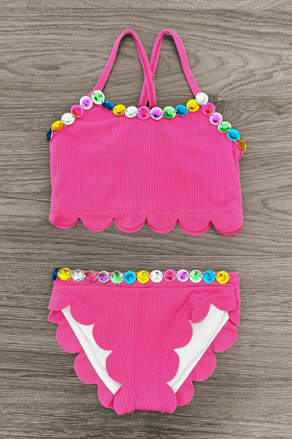 Pink Gemstone Bikini