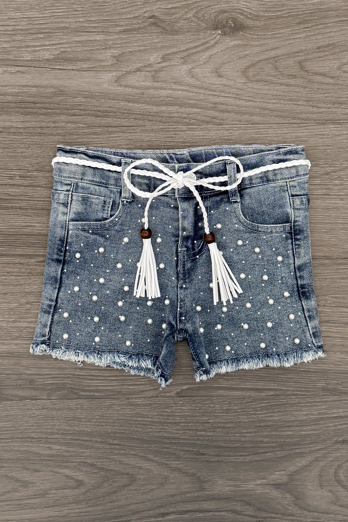 "Be The Good" Denim Short Set