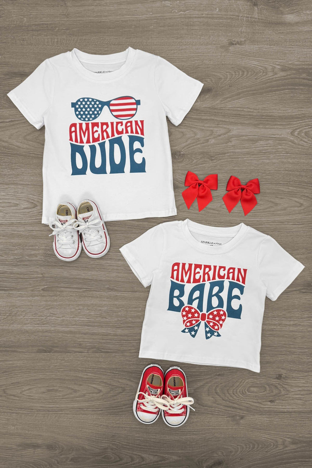 "American Babe & Dude" Top - Boy Or Girl!