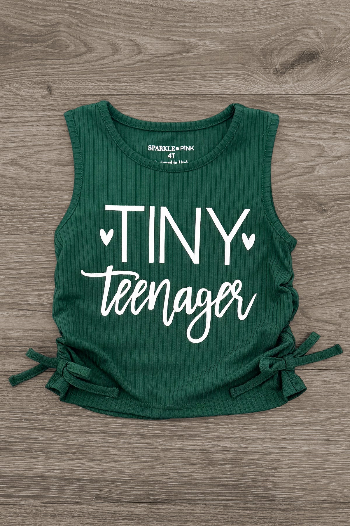 "Tiny Teenager" Denim Short Set