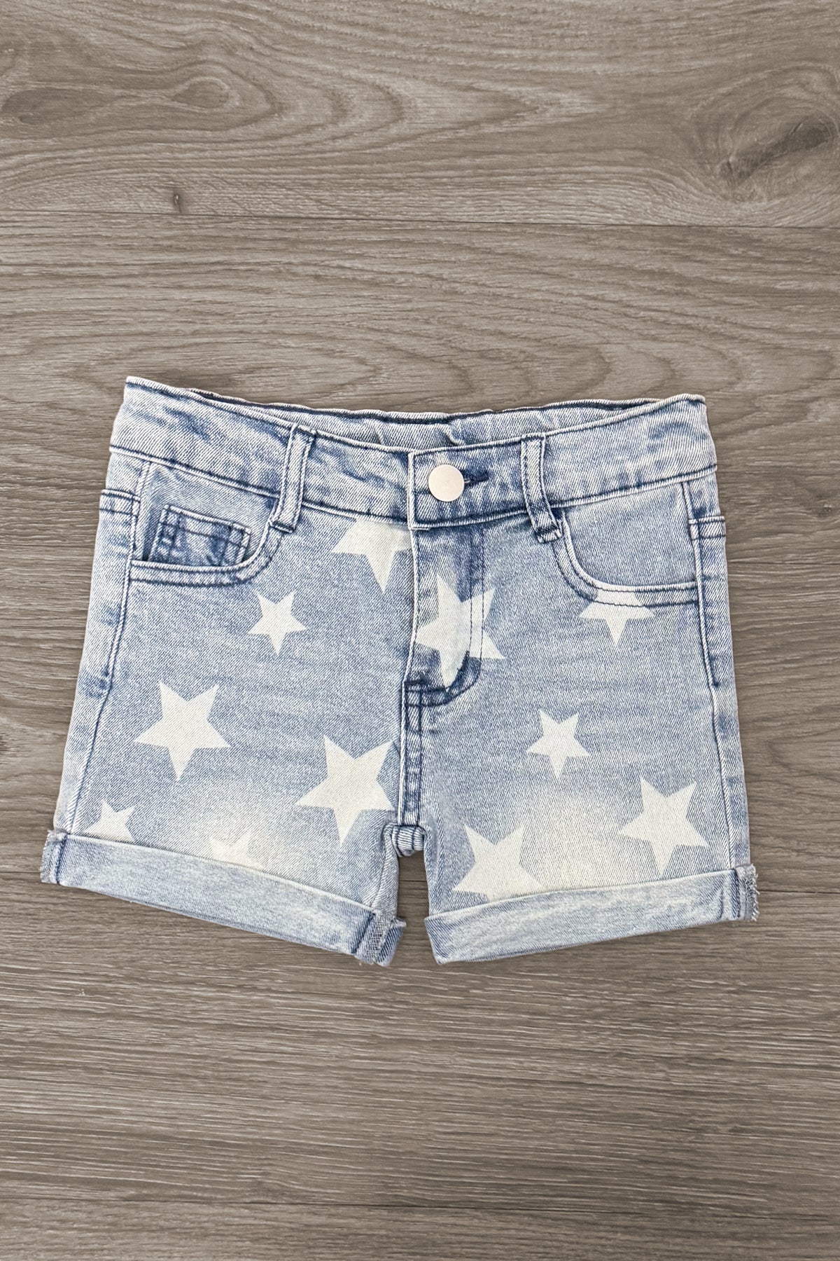 Cowgirl Bow Denim Short Set