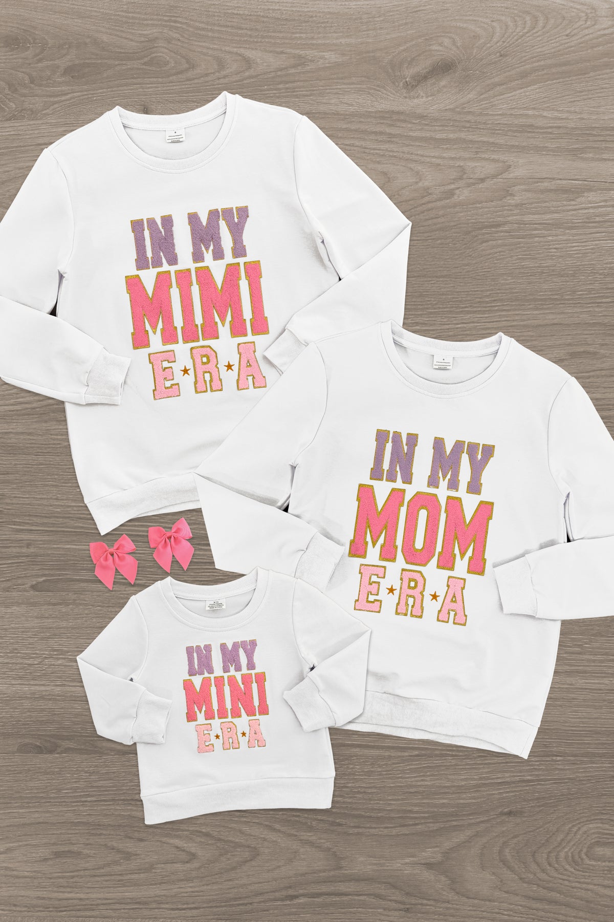 Mom & Me - "In My Mom, Mimi & Mini Era" Long Sleeve Top
