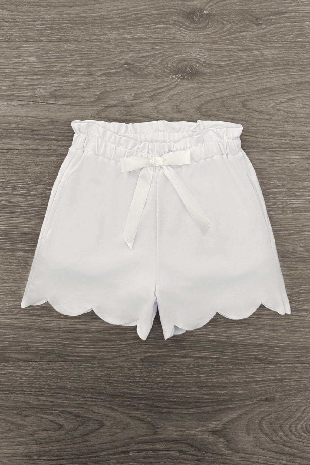 Blue & White Flower Short Set