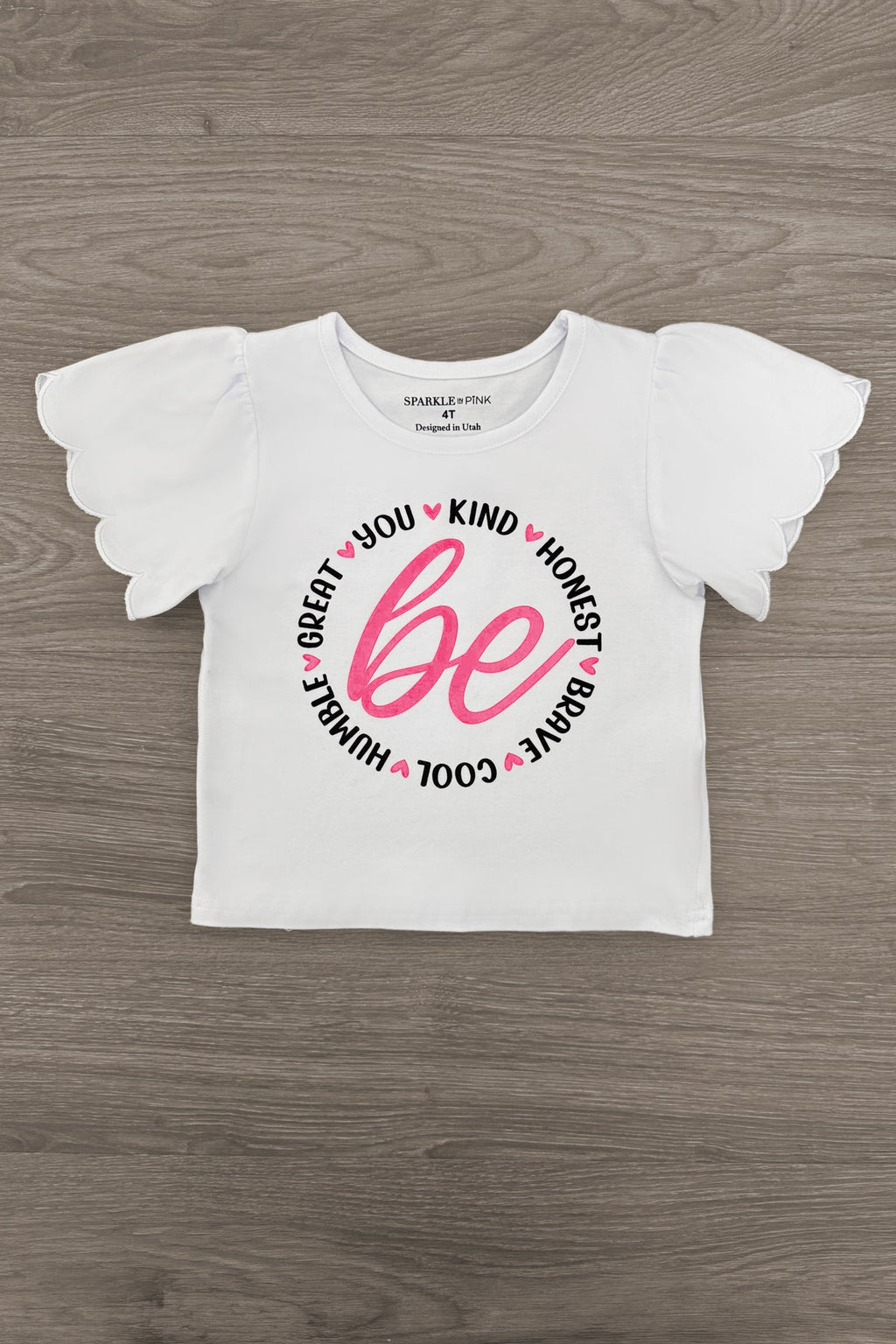 "Be You..." Pink Short Set