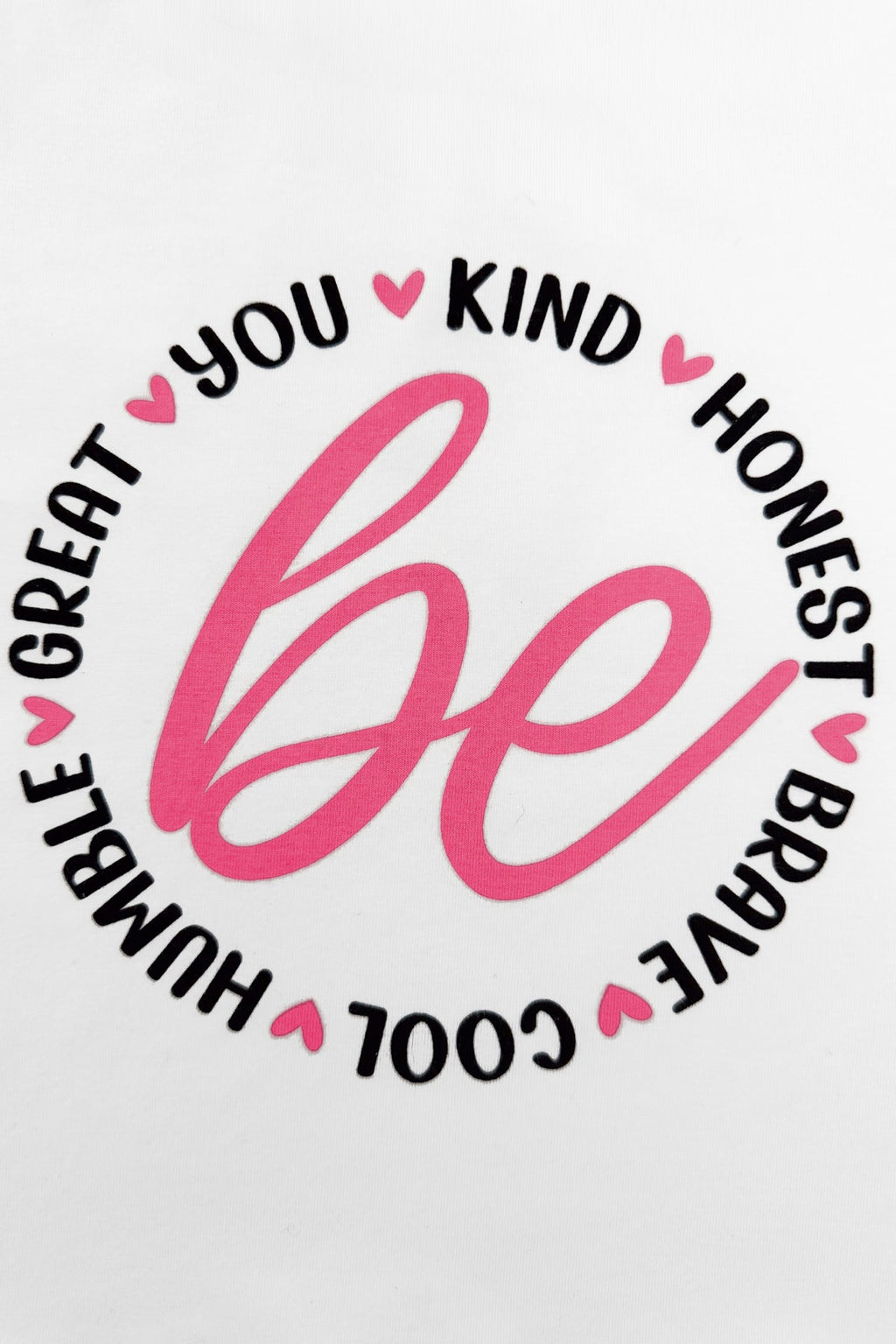 "Be You..." Pink Short Set