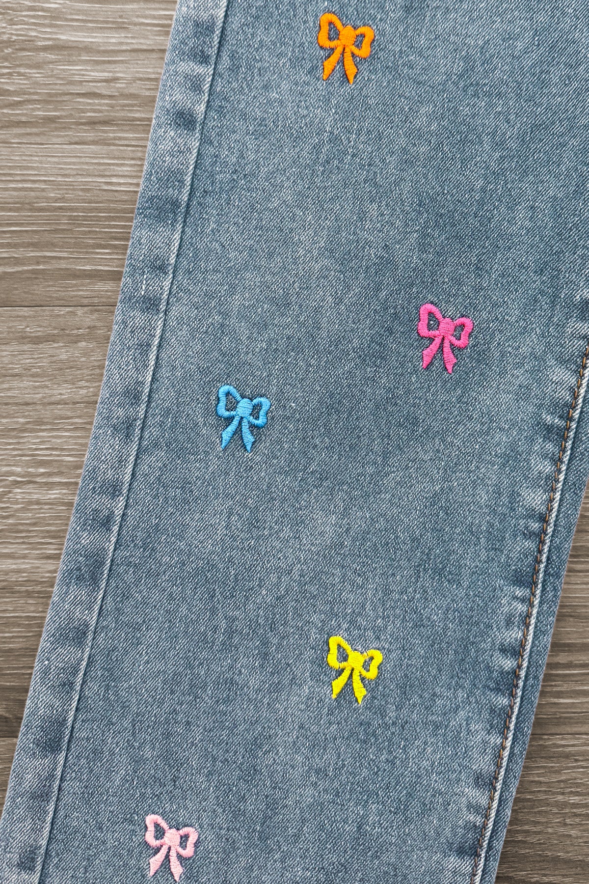 "Kind Is Cool" Denim Pant Set