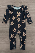Bamboo Midnight Blossom Onesie